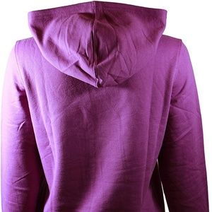 GAP Womens Fleece Arch Logo Pullover Hoodie